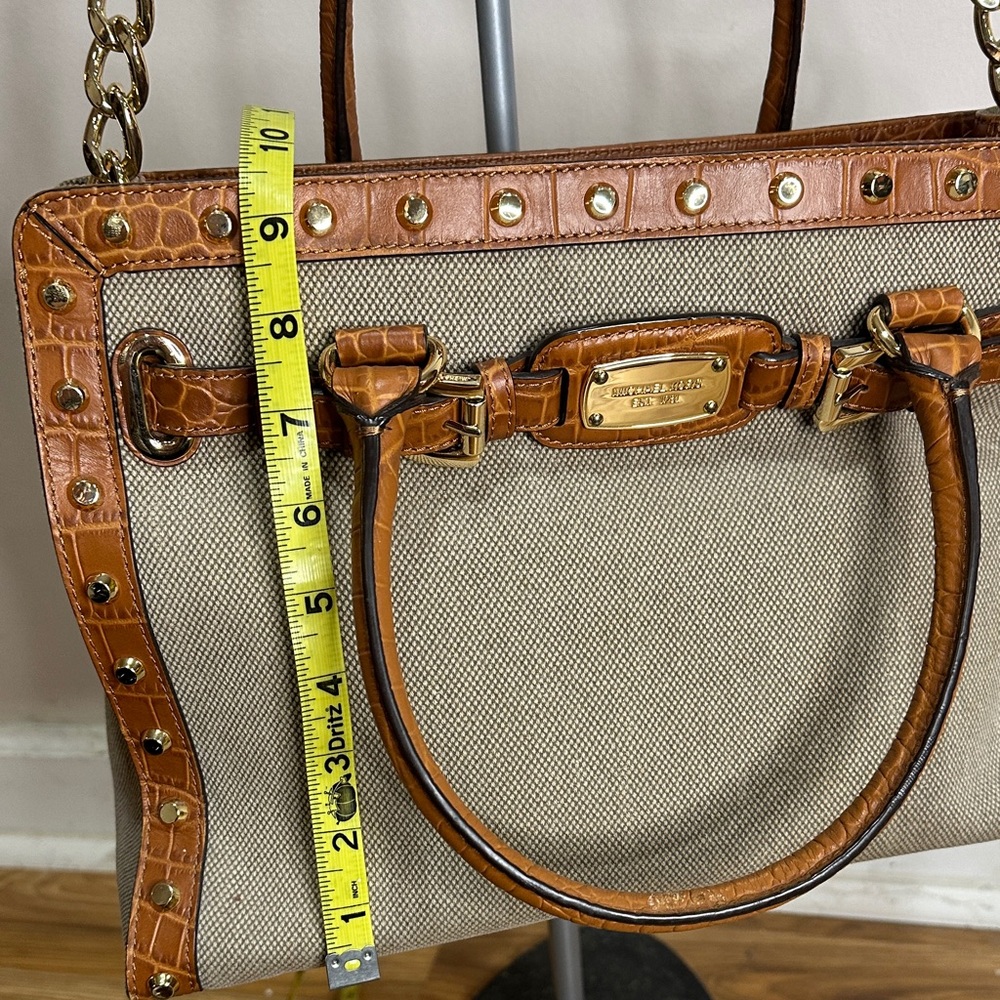 Michael Kors Brown Leather Shoulder Bag - Picture 5 of 8